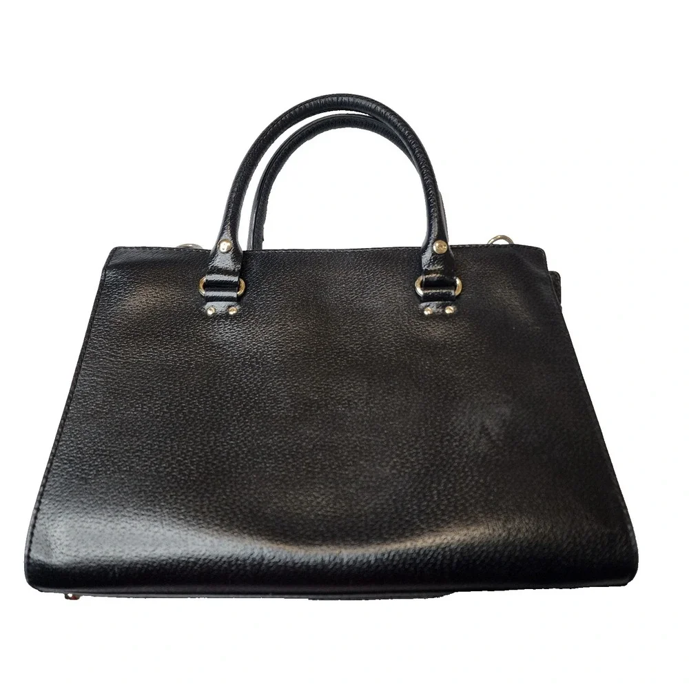 Kate Spade New York Black Satchel Purse - Picture 3 of 11